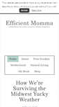 Mobile Screenshot of efficientmomma.com